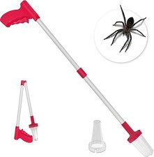 Foldable spider catcher - foldable, long