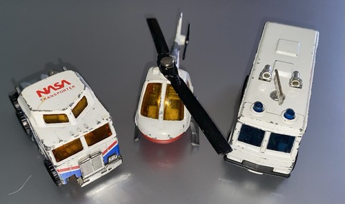 Matchbox nasa trio 1980s - nasa,