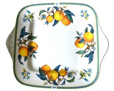 WEDGWOOD CITRONS SQUARE BREAD & BUTTER PLATE