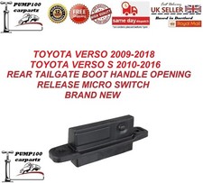 FOR TOYOTA VERSO VERSO S BOOT