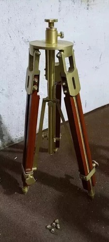 Wooden tripod vintage theater - vintage,