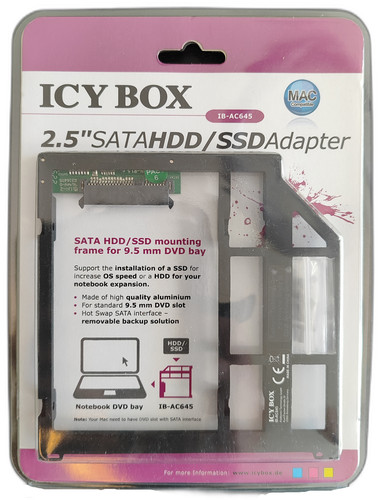 Icy box dvd hard drive - box,