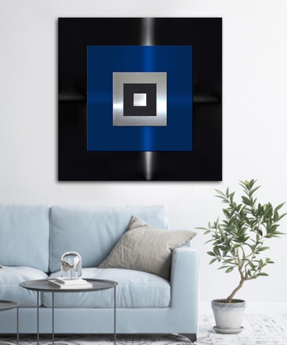 Original abstract metal - original,