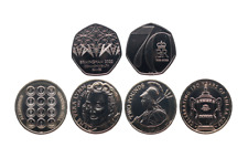 Brilliant Uncirculated 2022 Two Pound £2 & Fifty Pence 50p Coins - Brand New BU