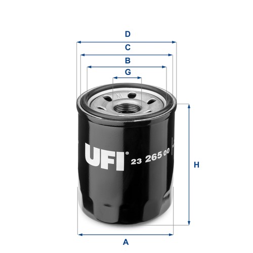 Ufi 265 oil - 23.265.00, for
