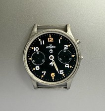 Lemania military watch mono - lemania, watch,