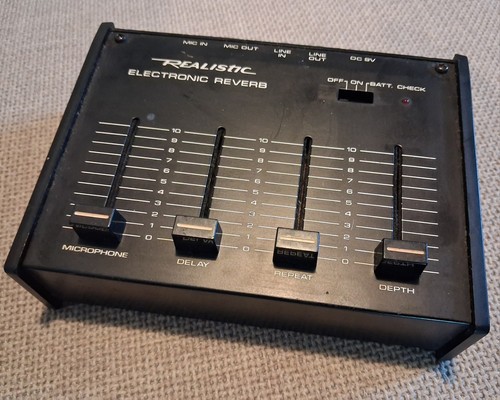 Realistic electronic reverb - electronic,