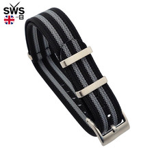 20mm Black Grey Bond Strap –