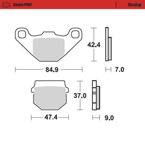 Moto master rear pro - moto-master,