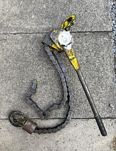 Yale ton manual lever chain - 3,