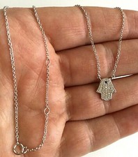 925 STERLING SILVER HAMSA HAND