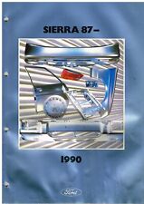 FORD SIERRA MK2 (INCL RS COSWORTH) '87- FACTORY BODY PANELS PICTORIAL PARTS LIST