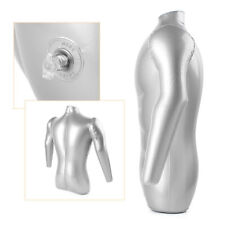 Male Human Half Body Dummy Inflatable Mannequin Torso Model Clothes Display