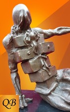 ART DECO DALI DRAWERS BRONZE FIGURINE SCULPTURE STATUE HOT CAST  FIGURE CUBISM
