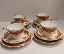 Rare Vintage Aynsley Red &