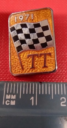 Vintage enamel badge