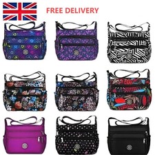 Womens Messenger Cross Body Bag Ladies Shoulder Over Holiday Travel Handbag Bag