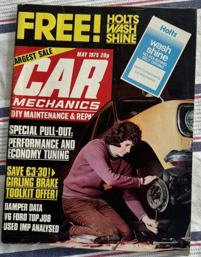 Car mechanics may - car, 1975,