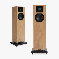 Neat Mystique Classic Floorstanding Speakers in Natural Oak OPEN BOX