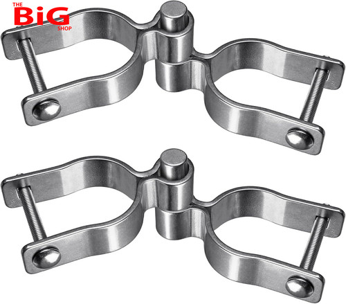 Chain link fence gate hinge - link,