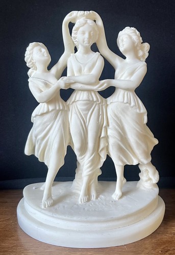 Vintage white alabaster - white,
