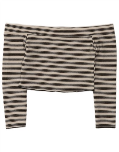 Zara womens crop off shoulder - off,