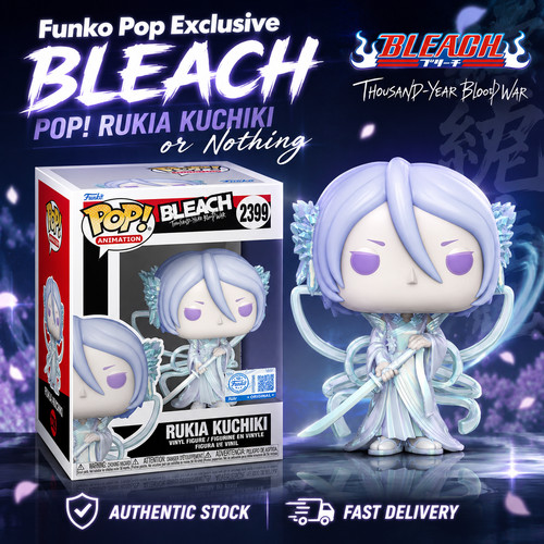 Funko pop bleach - bleach, kuchiki