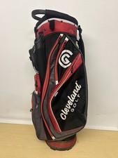 Cleveland Golf Trolley Cart Bag / Black & Red