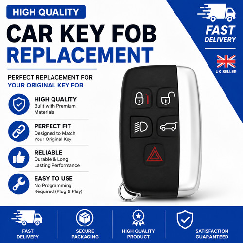 Key fob shell replacement for - key,
