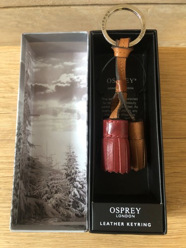 Osprey leather tassel key - tassel,