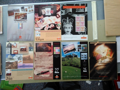 Post office poster a4 - post,