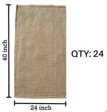 (24) 24 x 40 Burlap Bags