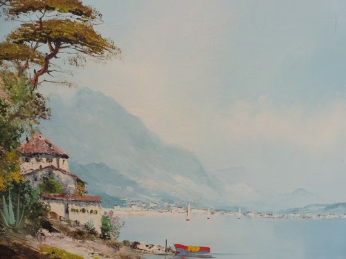Oil painting san - oil, remo