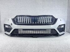 2021 - 2025 SKODA OCTAVIA VRS NEW SHAPE MK4 COMPLETE FRONT BUMPER & GRILL  (#89)