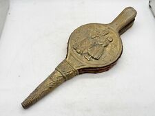 VINTAGE BRASS FIRE BELLOWS