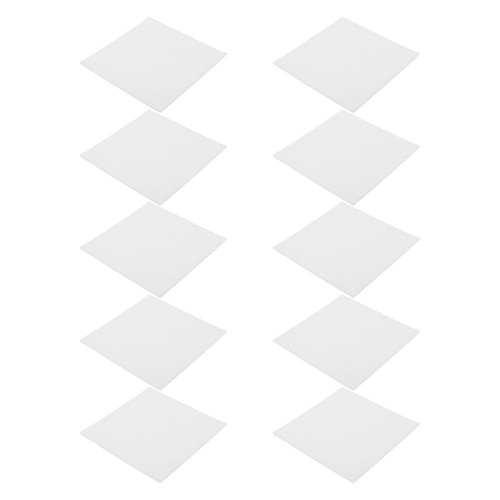 Reusable white felt - white, pads
