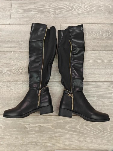 Low heel flat over the - , knee