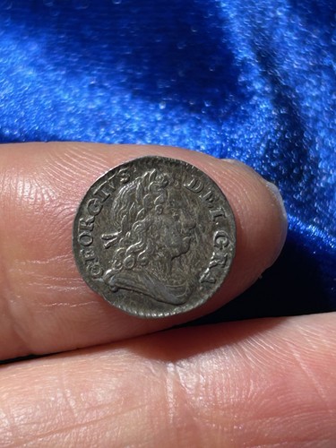 1723 maundy penny - 1723, silver