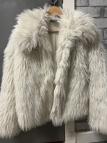 Women faux fur - women's, white