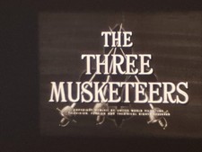 THE THREE MUSKETEERS 1948 16MM B/W SOUND 300FT CINE FILM EXTRACT