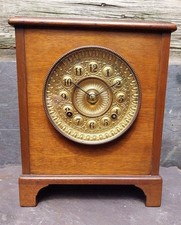 Arts and Crafts 8 Day Mantel Clock
