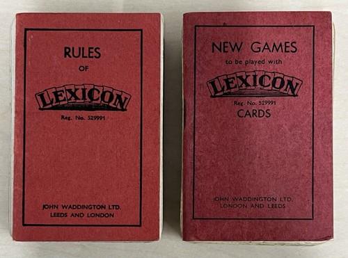Lexicon card game john - lexicon,