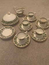 5 x Antique Copeland Spode