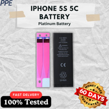 📱 iPhone 5S 5C Replacement Battery Platinum Quality 1560 mAh with Adhesive UK