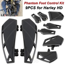 Floorboard Footpeg Shifter Peg Brake Pedal Phantom For Harley Touring Road Glide