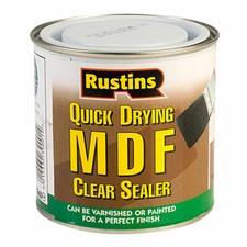 Rustins  MDF Sealer  Paint or Varnish After Use  CLEAR  250ML  500ML  1L