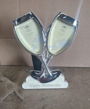 The Leonardo Collection happy Anniversary Photo Frames 5cm x 8cm