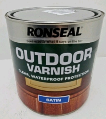 Ronseal outdoor varnish satin - varnish,