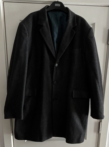 Man wool tweed overcoat - man,