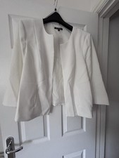 Bon Marche White Jacket Size 22